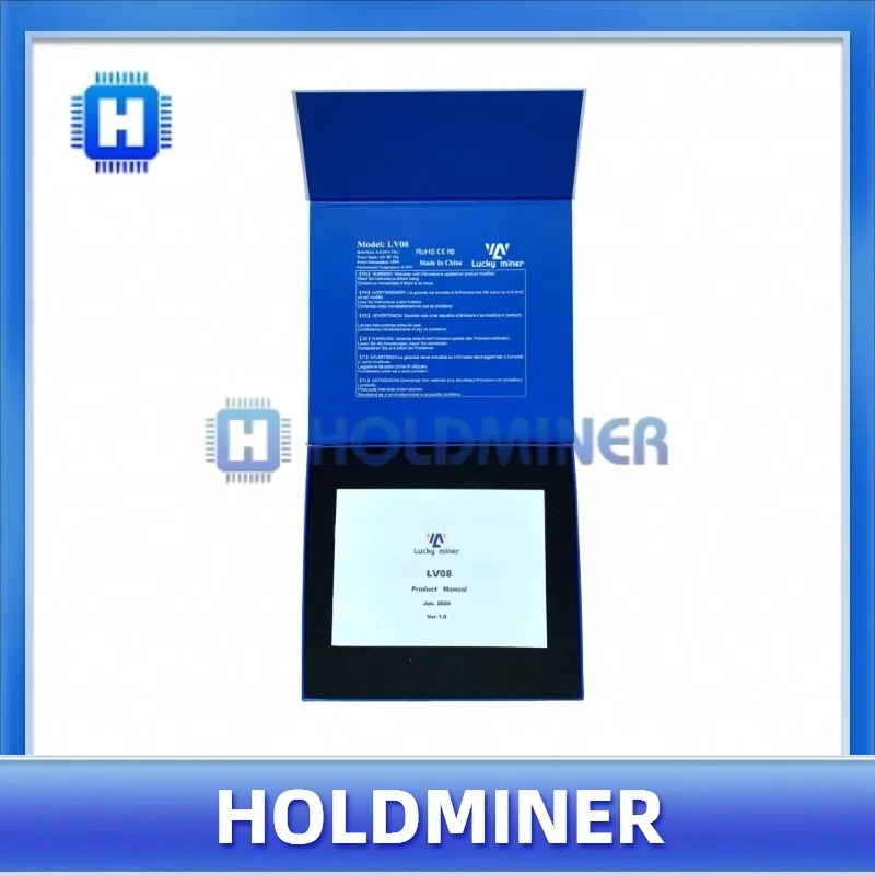

Ready To Ship Lucky Miner LV08 4.5TH/S 120W Sha256d algorithm Home Use Solo Bitcoin Miner With Power Supply Unit