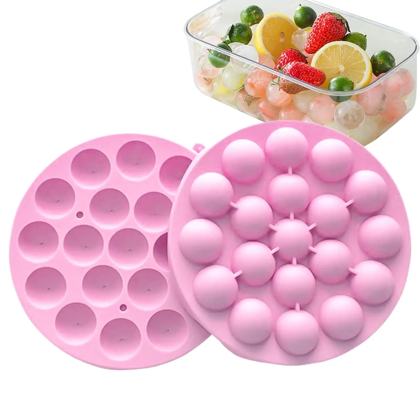 

Форма для льда, силиконовая форма для льда, многофункциональная форма для мягкого льда для дома, кухни, шведского стола, путешествий, бассейна, пикника, кемпинга