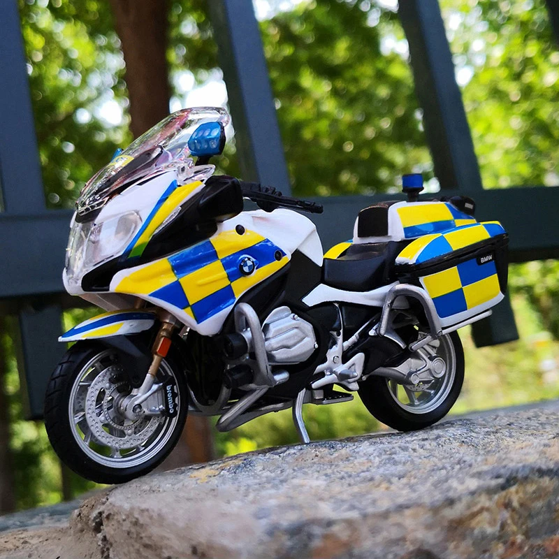 

Maisto 1/18 BMW R1200RT полицейская модель мотоцикла, коллекция игрушечных транспортных средств, автобайк, амортизатор, внедорожный мотоцикл, игрушечный автомобиль
