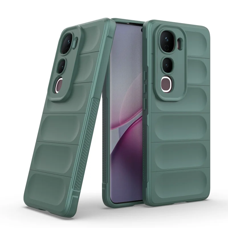 حافظة من البولي يوريثان الحراري ذات ملمس اللمس لهاتف VIVO Y400 Pro 5G الإصدار الهندي، حافظة من السيليكون المقاوم للصدمات #5