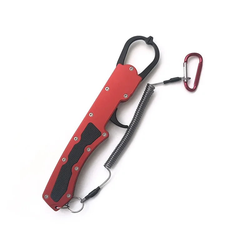 Fishing LipGripperFishPlier HandGripPortable Aluminum Fish Lifting Device Alloy Fishing GripHook Gripper with FishingAccessories