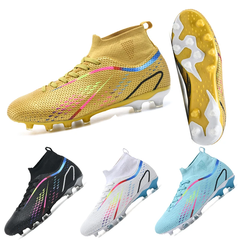 

2023 best-selling football shoes AG/TF football shoes Outdoor men 35-47 size football shoes wear-resistant sports shoes