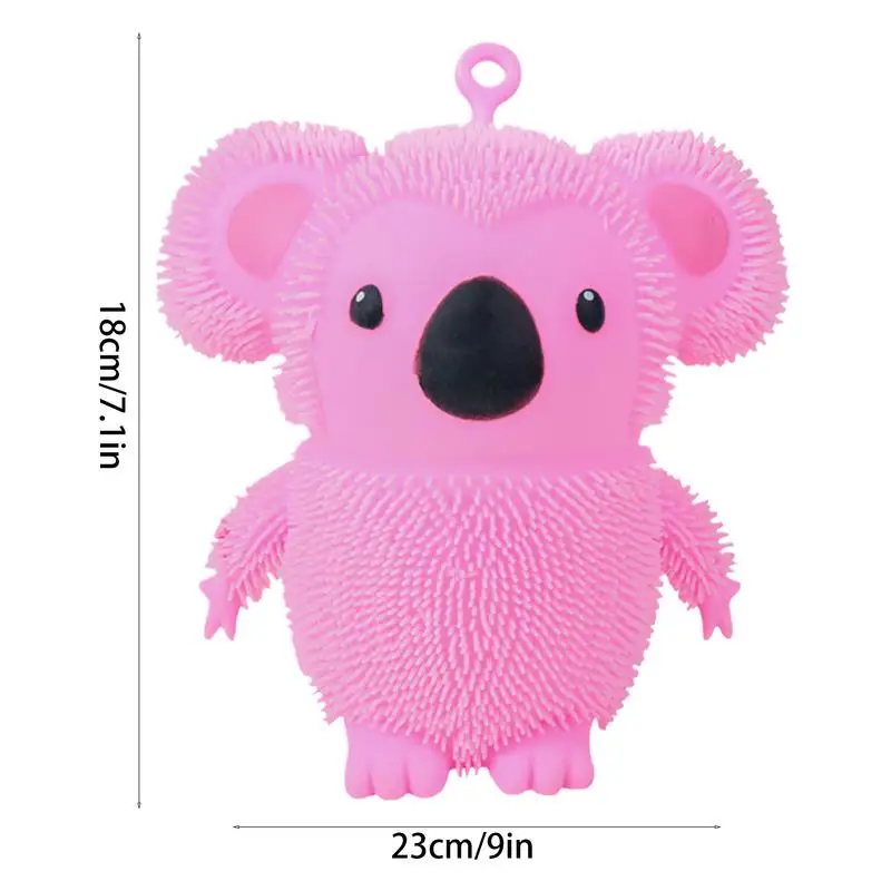 Squeeze brinquedo animais coala urso estiramento brinquedo fidget brilhante squeeze brinquedos macio sensorial brinquedos para crianças e adultos