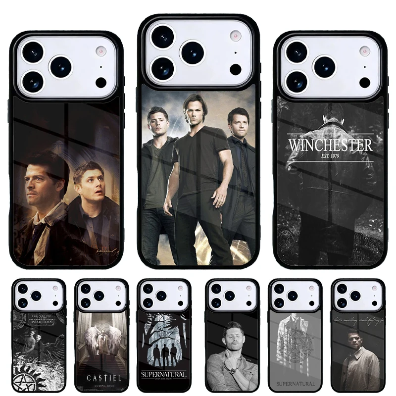 Funda SUPERNATURAL Dean Castiel Winchester para iPhone – Carcasa trasera