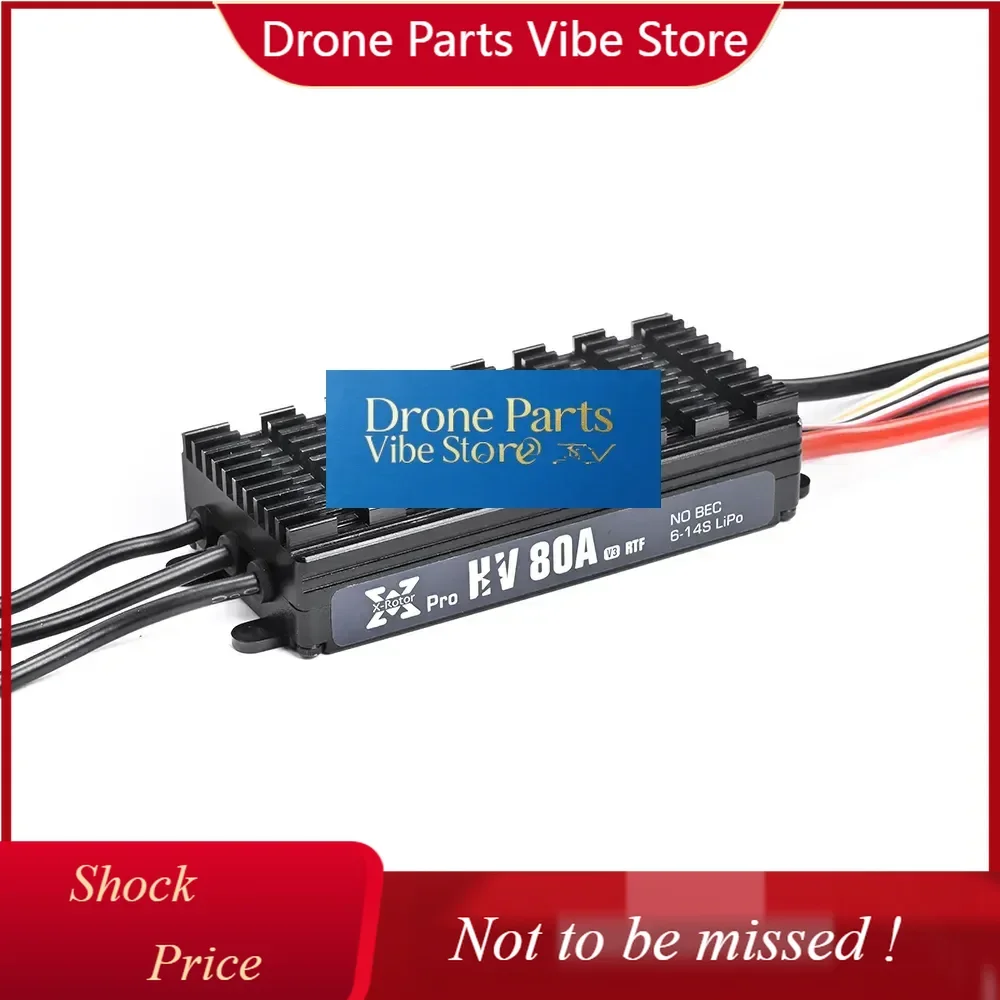

DParts1Xrotor 80A (6-14S) Brushless Motor Controller Regulator