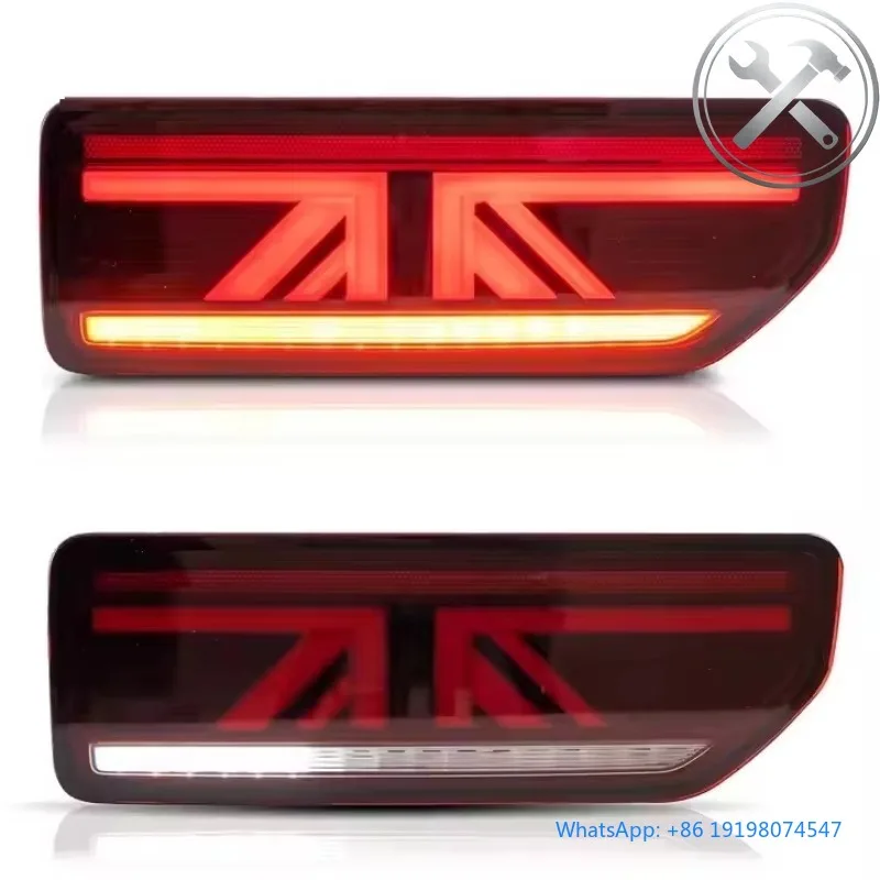

Factory 2018-Up 4th Gen Heavy Pickup Truck Full LED Taillights Assembly 6000K Cool White DRL Waterproof Auto Replacement Parts