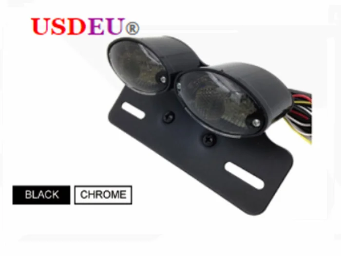 USDEU Motorcycle Tail Lightsf For Harley  Davidson/Honda/Kawasaki/BMW/Yamaha/ Suzuki/Ducati/Benelli/Aprilia/KTM.