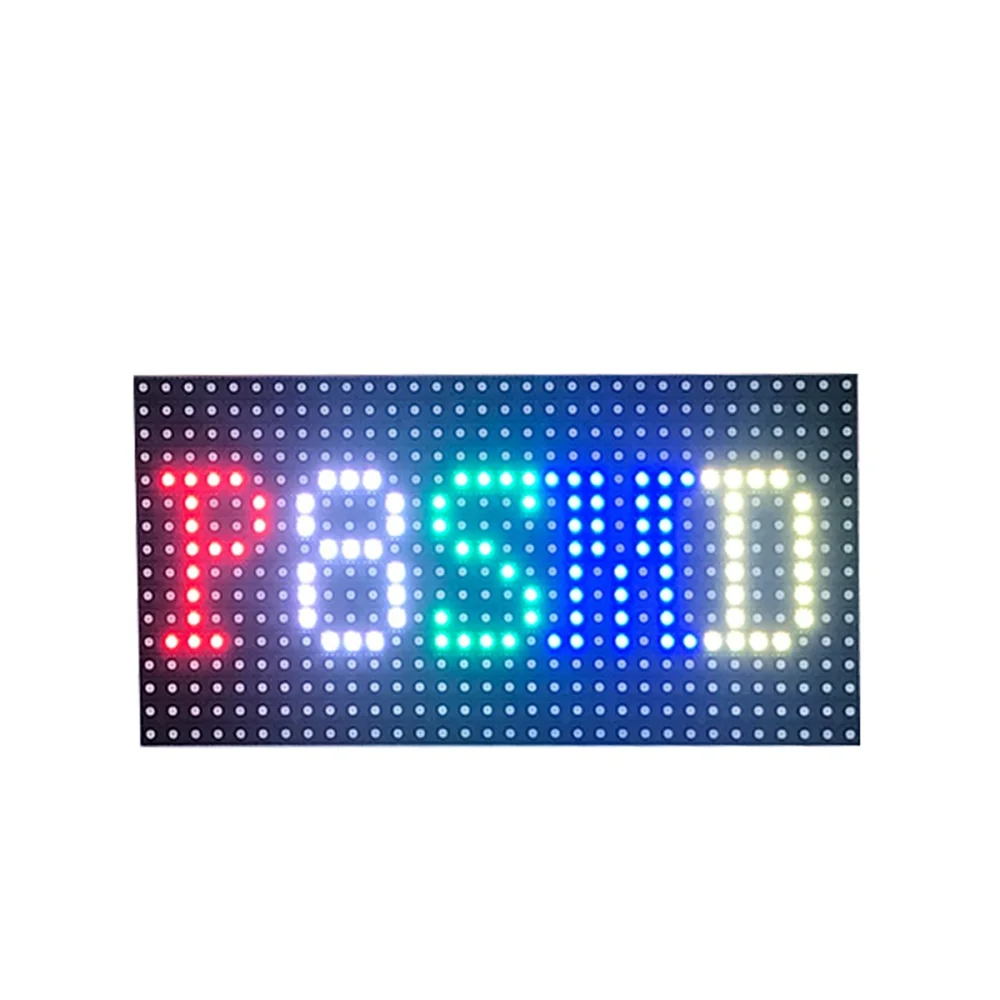 

P8 Outdoor Waterproof 256*128mm Full color RGB SMD3535 Hub75 LED Display Screen