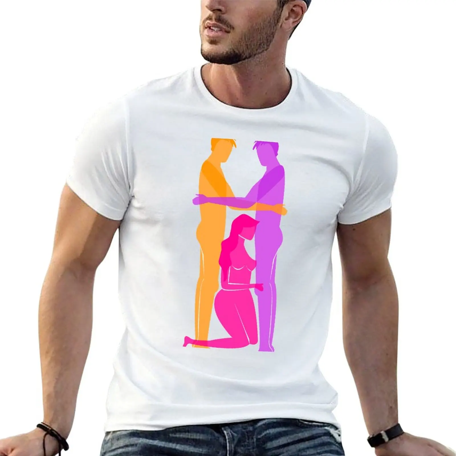 Threesome T-Shirt Big and Tall Short Sleeve Tee