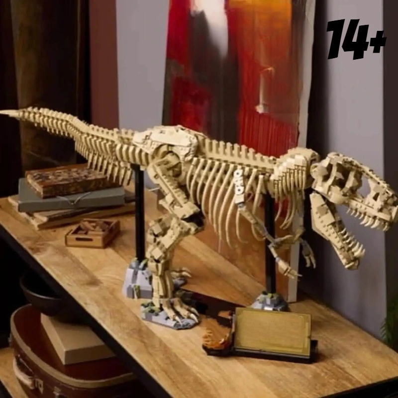 

Dinosaur T-Rex Fossils Tyrannosaurus Rex Building Blocks Sets Compatible With Legoed Particles Suitable For Christmas Gifts76968