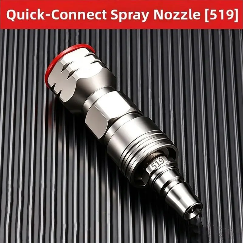 Paint Sprayers Quick-Connect Sprays Nozzle, Stainless Steel Uniform Atomization, Reduced Overspray, Fast-Connect