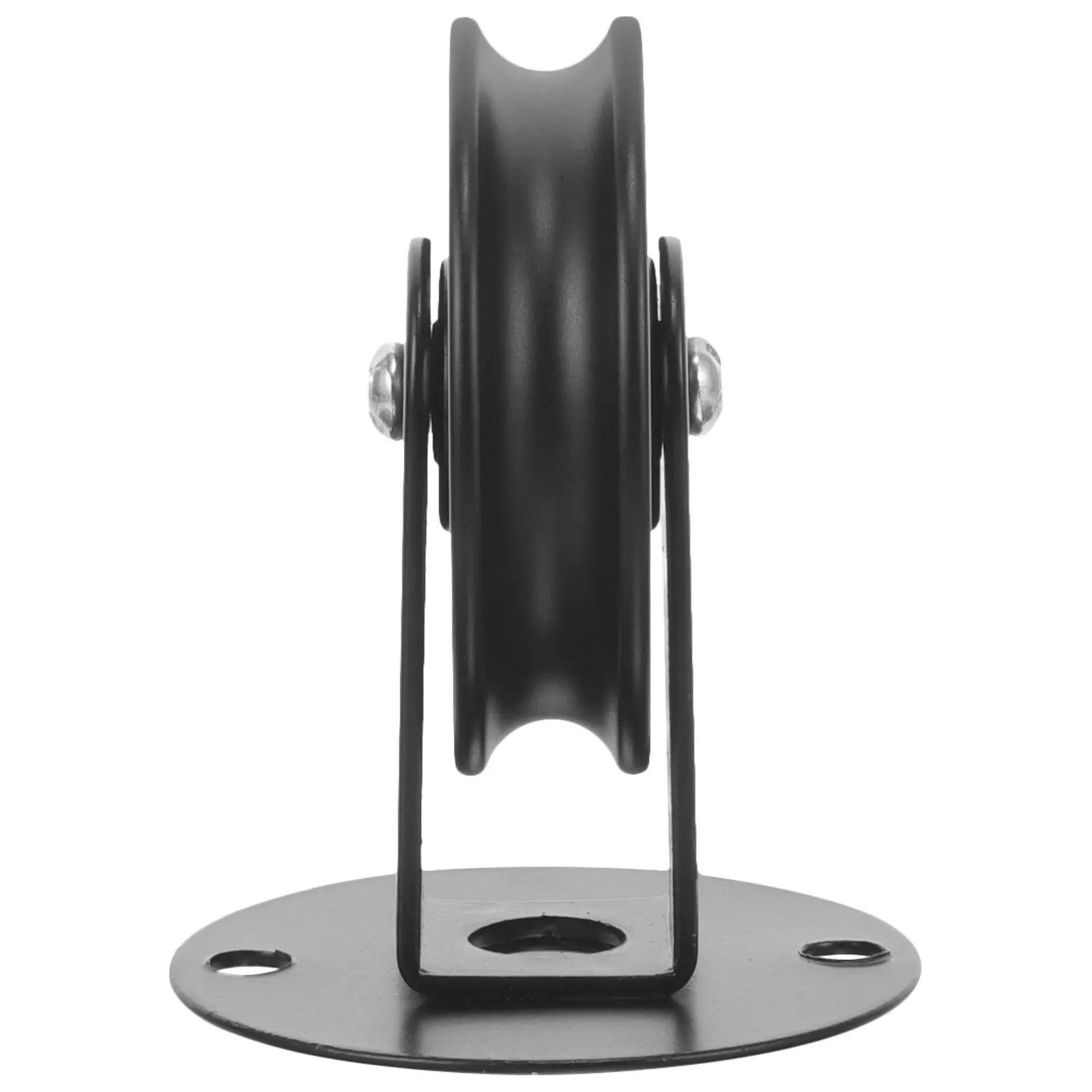 Single Pulley Block for Ceiling Mounted Pendant Lights Chandeliers DIY Adjustable Height Lighting Fixture Wheel Iron Build