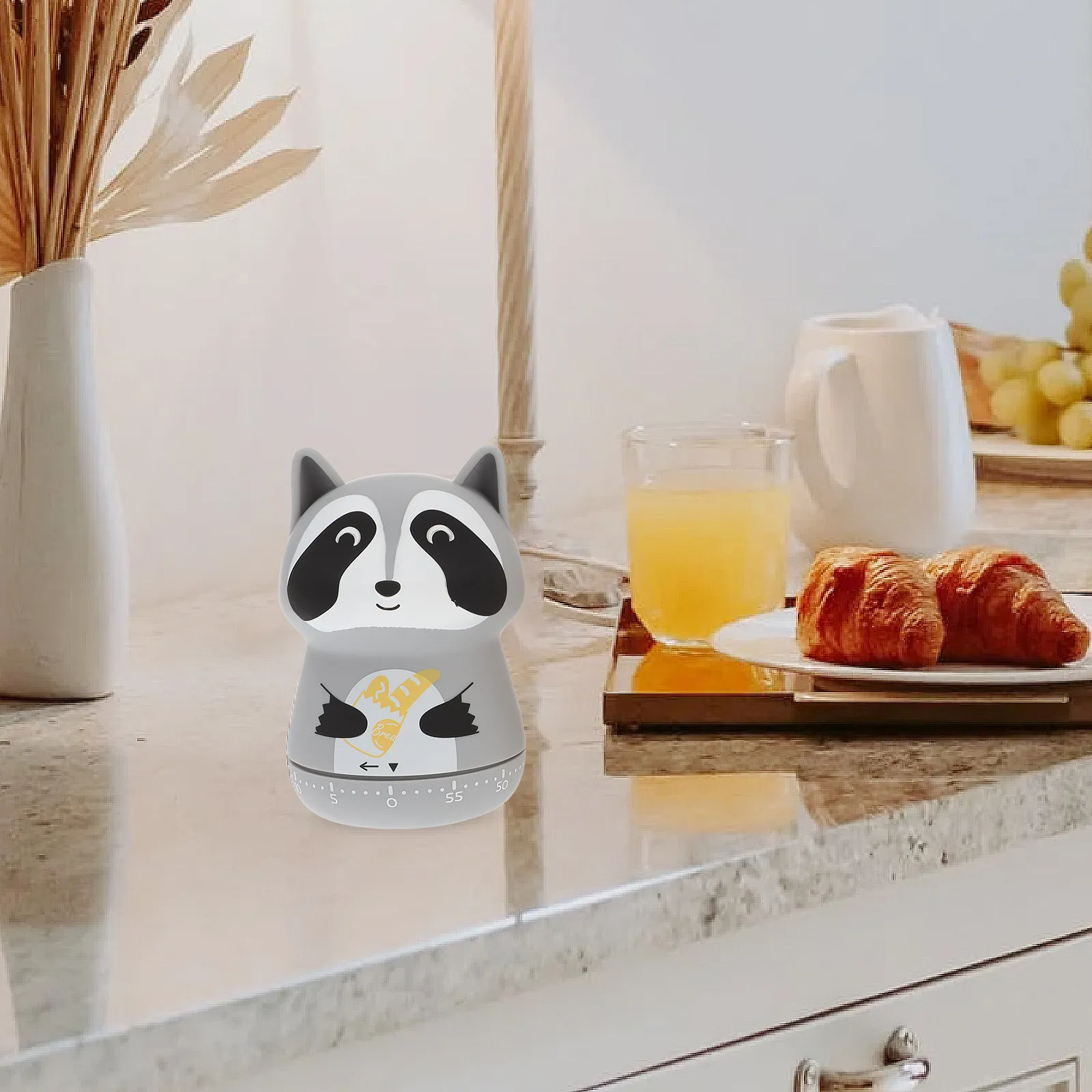 2Pcs Animal-Shape Mechanical Timer for Kitchen Cooking Baking Boiled Management Student Habit Training Portable