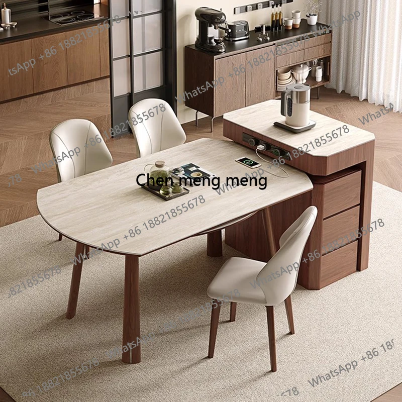

Folding Round Dining Table Chairs Kitchen Center Nordic Dining Table Modern Designer Lounge Restaurant Muebles Home