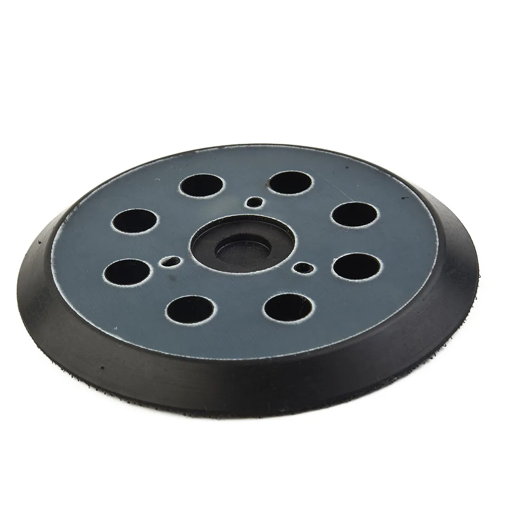 5 Inch 125mm 8 Hole Soft Sponge Interface Pad For Sanding Pads And Hook&Loop Sanding Discs For Uneven Polishing