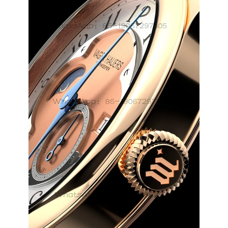 Watch Men's Mechanical Watch Fully Automatic Leather Waterproof