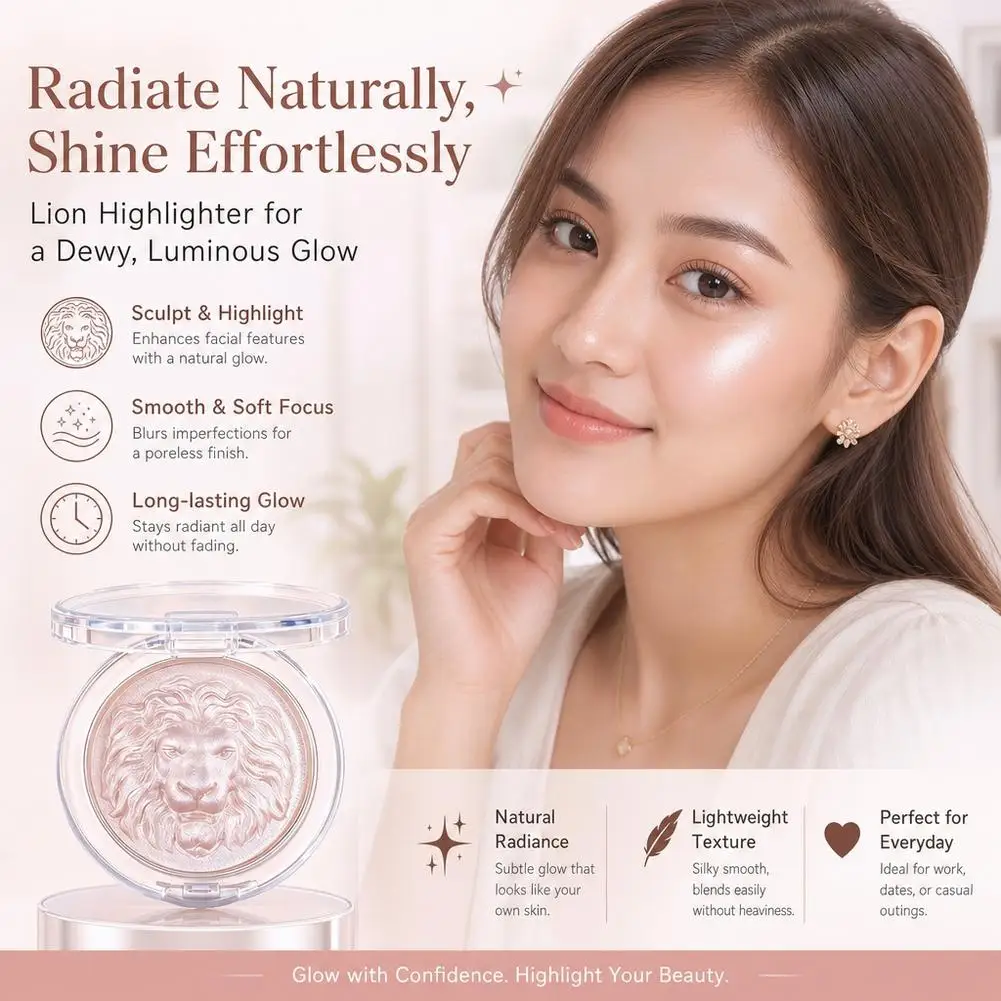 Highlighter Makeup Face Body 3D Head Embossing Liquid Powder Shimmer Pearlescent Glow Palette Illuminator Brighten Cosmetics