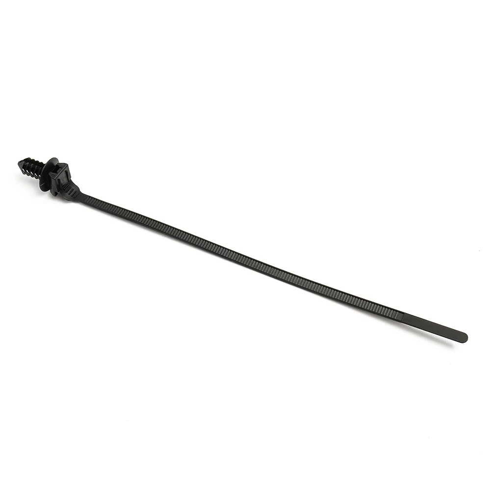 أجزاء ربطات كابل عملية عالية الجودة 185 مللي متر ملحقات حزمة قفل سوداء مشابك دفع أشرطة بسحاب