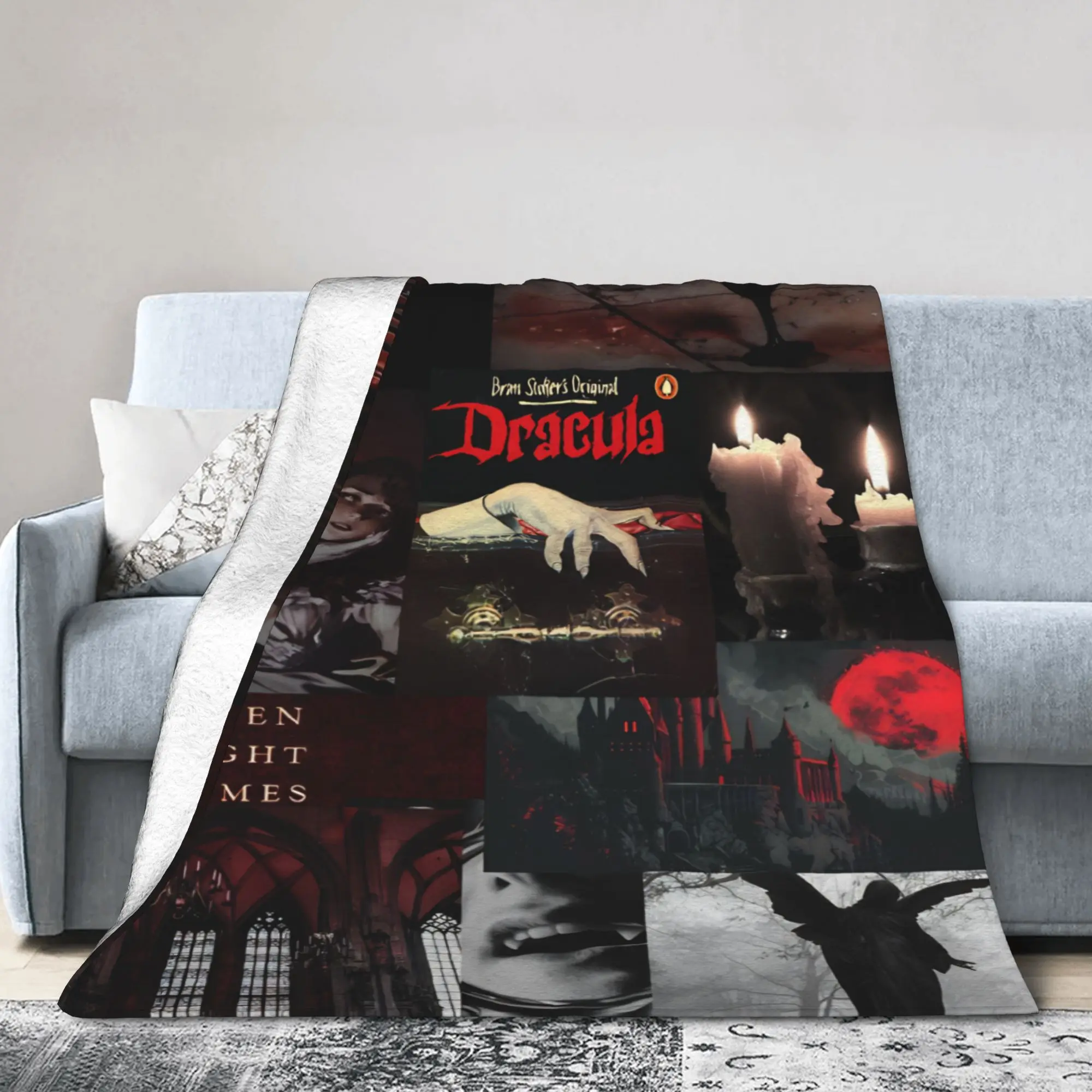 Dracula A Love Tale Blankets Coral Fleece Plush  Multifunction Soft Throw Blanket for Bedroom Bedspread