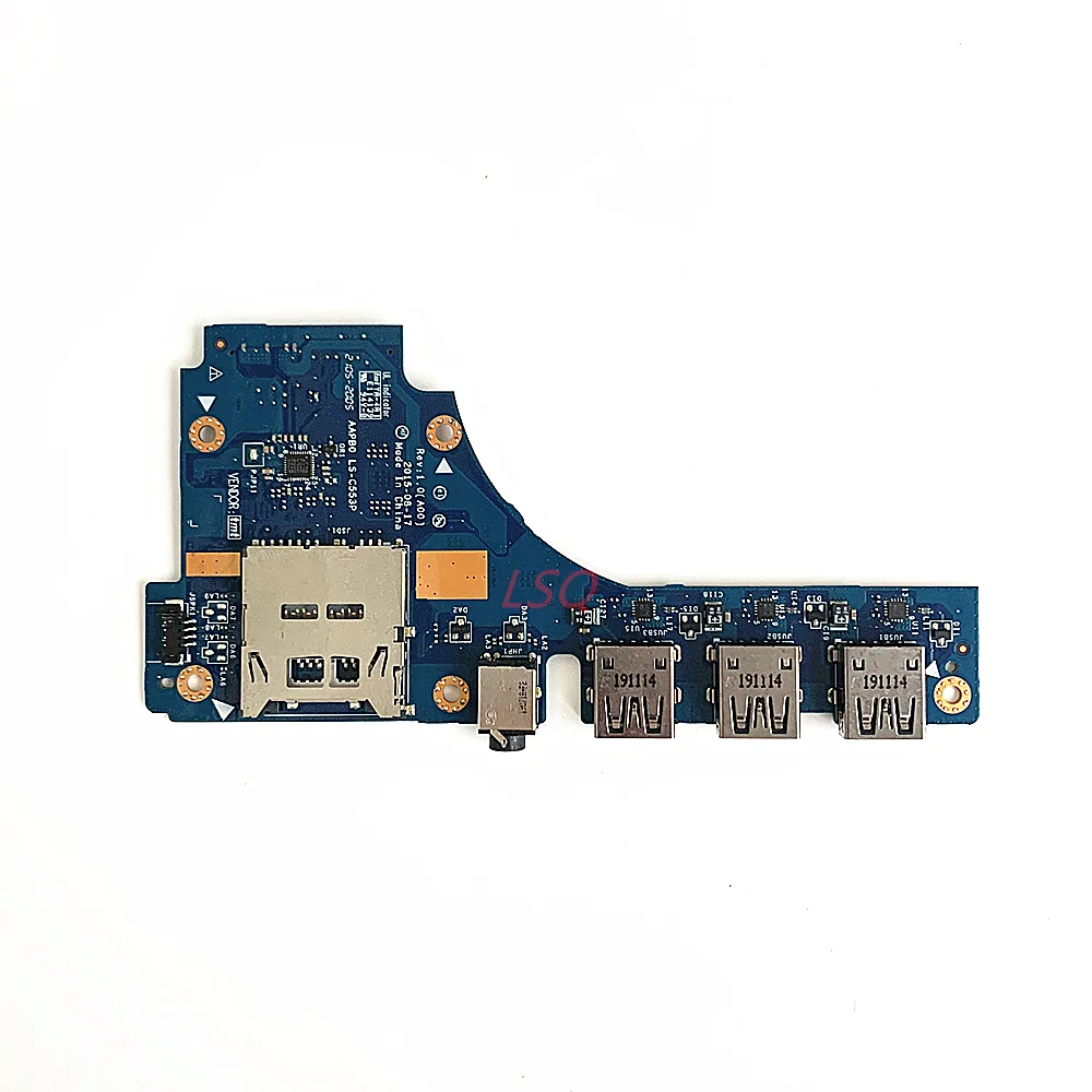 

LS-C553P For DELL Precision 7710 USB Board Audio Board 100% Test OK