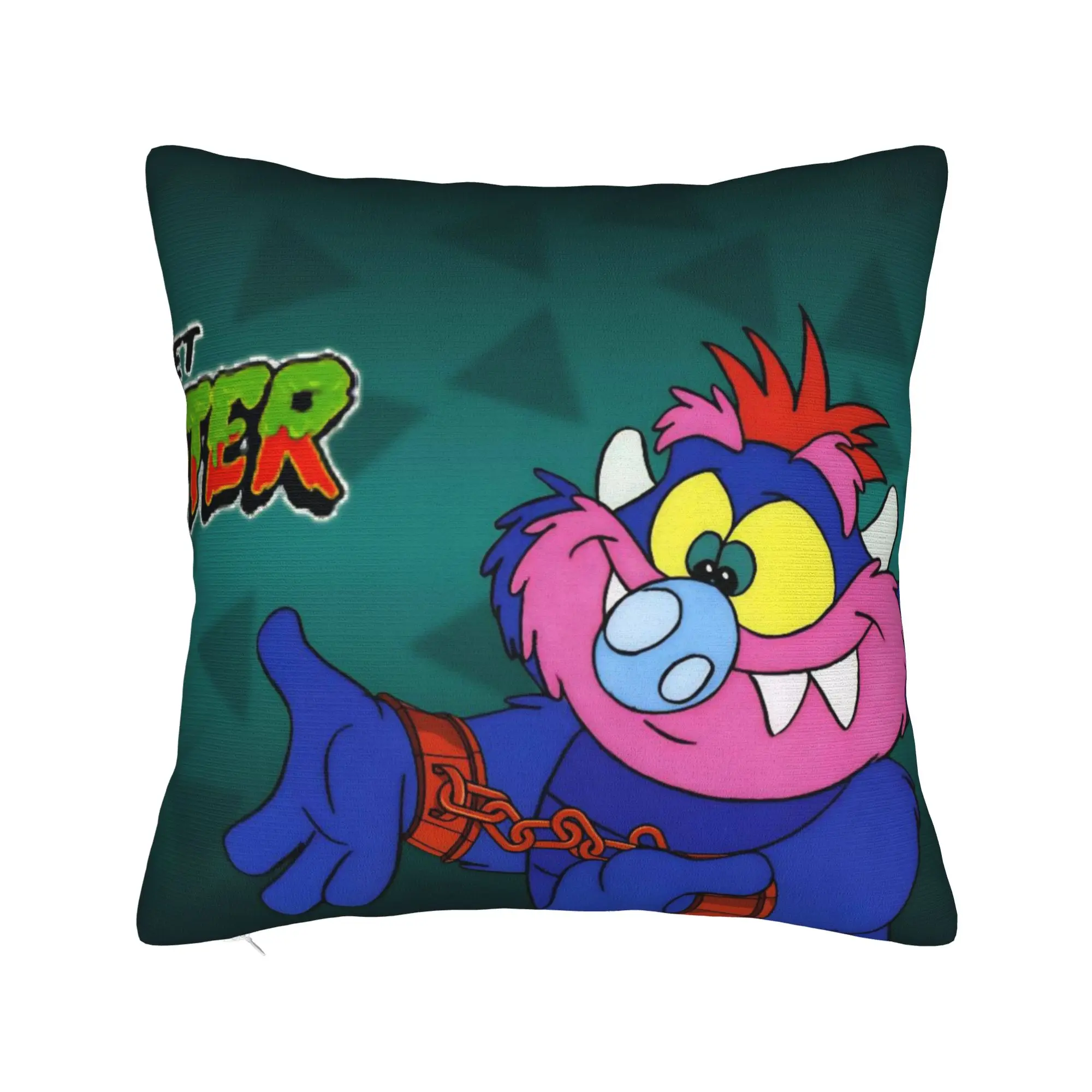 Decorative Pillowcases My Pet Monsters Cartoon Merch Home  Pillow Case Cover Zipper Multi Size