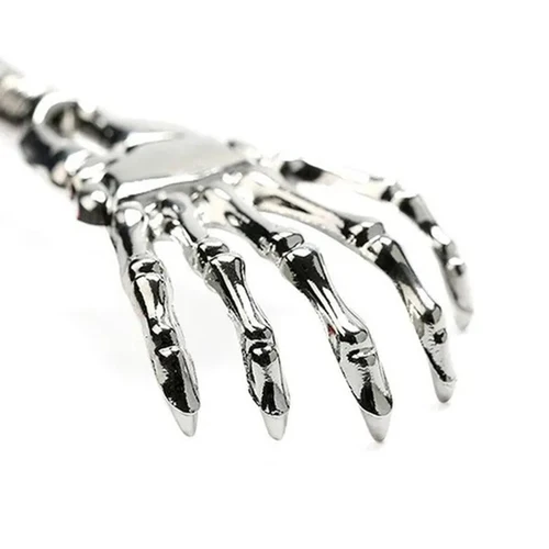 Imagen 1 del producto Rascador de masaje retráctil con garra fantasma de acero inoxidable portátil, herramienta de masaje utilizada para relajar la espalda, varios colores