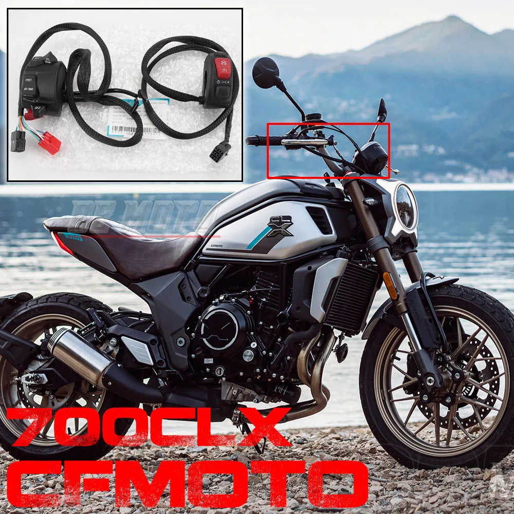 

High-quality produc Handlebar Switch Starter Horn Handle For CFMOTO 700CLX 700CL-XAdventure CF700CLX CF700CL-X CLX700 ADV