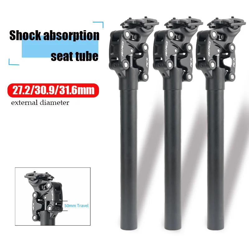 MTB saddle seatpost Shock Absorber Seat post 27.2 30.9 31.6mm Seat Tube for Mountain gravel Bike bike accessories bicycle parts