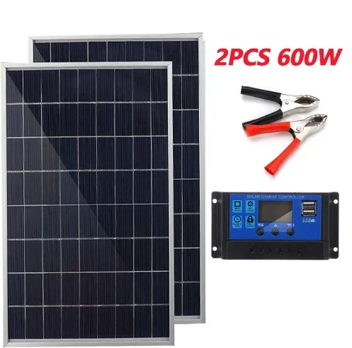 Unbranded 20Wh Solar Panel Set 12V 5