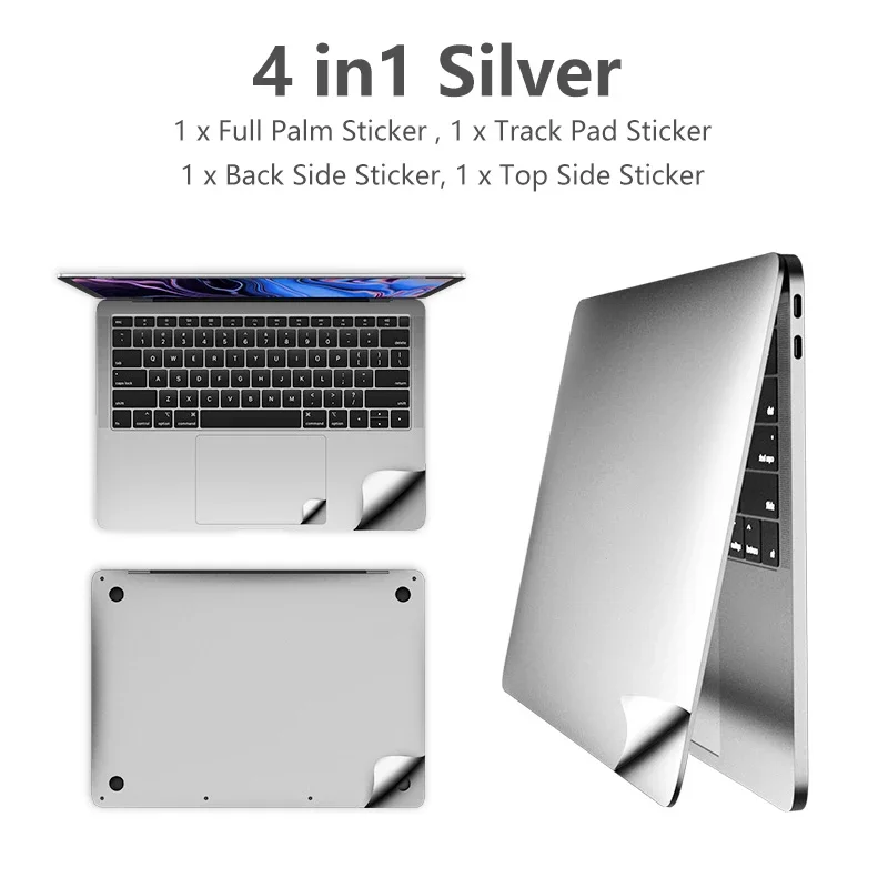 Body Guard Protective Vinyl Decal Top/Bottom Palm Guard Cover Skin For Pro14.2 16.2