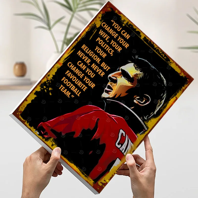 إريك كانتونا يطبع ملصق لاعب كرة القدم مخصص حائط لوح رسم الفن غرفة ديكورات ديكور المنزل الديكور الداخلي جدارية