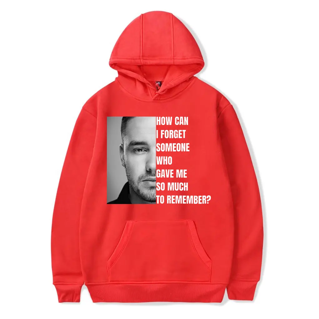 Liam Payne 1993-2024 Tribute  hooded  drawstring pocket  sweatshirt men/women rip hip hop  Pullovers