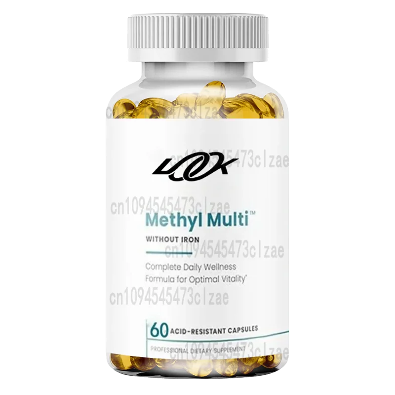 

Free of Iron - Vitamins and Minerals, Ultra Pure Multi Vitamin and Mineral Supplements Support Energy and Vitality