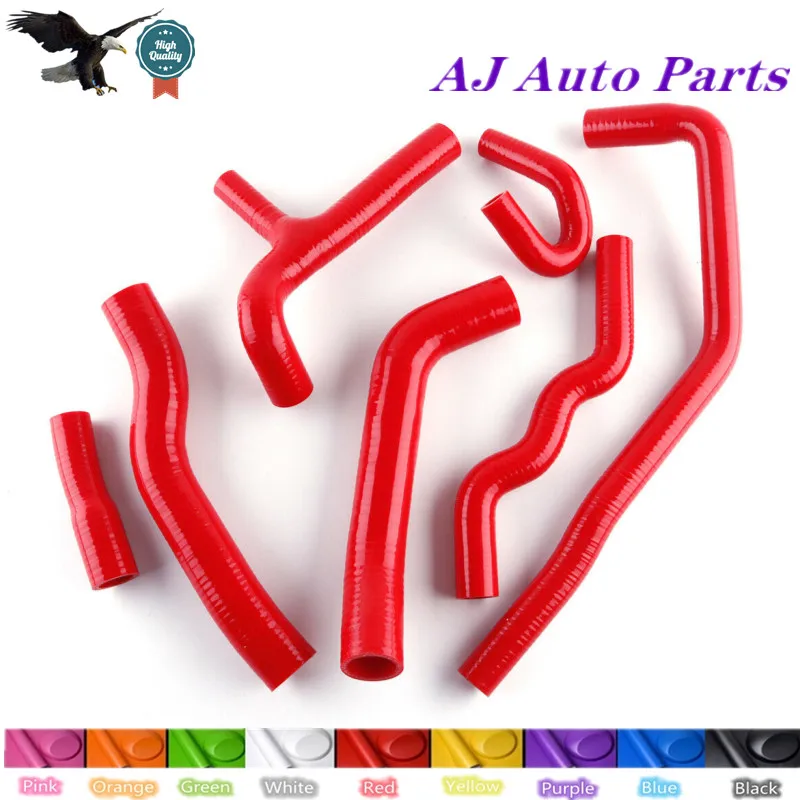 

For 1986-1991 VW Golf GTI MK2 1.8 16V w/o AC Silicone Radiator Hose Kits（3-PLY Hose ）