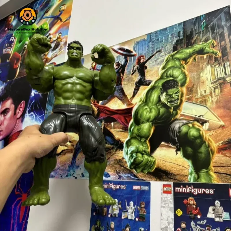 

Hot Original Zd Toys The Avengers Hulk 36cm Action Figure Pvc Movable Model Birthday Gift Collectible Toy For Children And Fans
