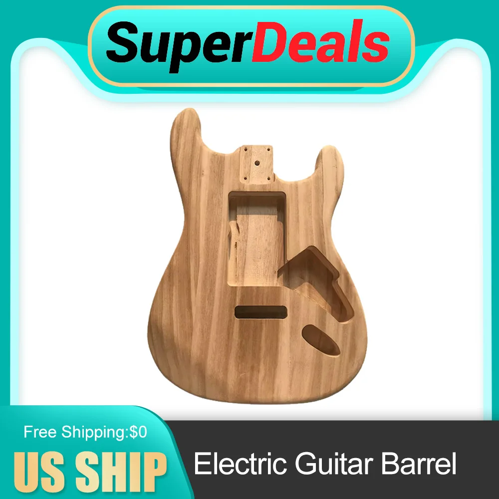 

【Sale】ST Electric Guitar Barrel Finished Barrel Material Maple Wood Barrel Body Electric Guitar Accessories