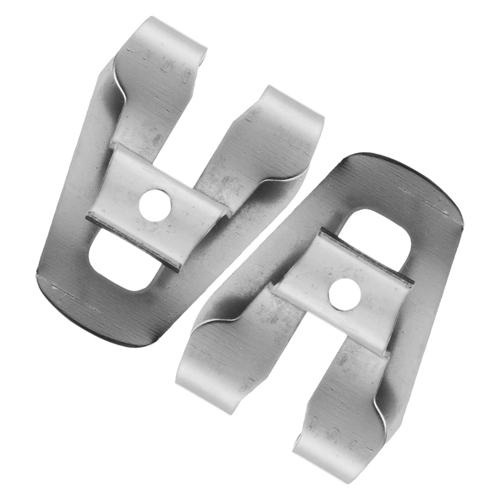 

2pcs Drill Belt Buckle Replacement Metal Hook Clip Power Tool Hardware Longlasting Durable Fits Various Models