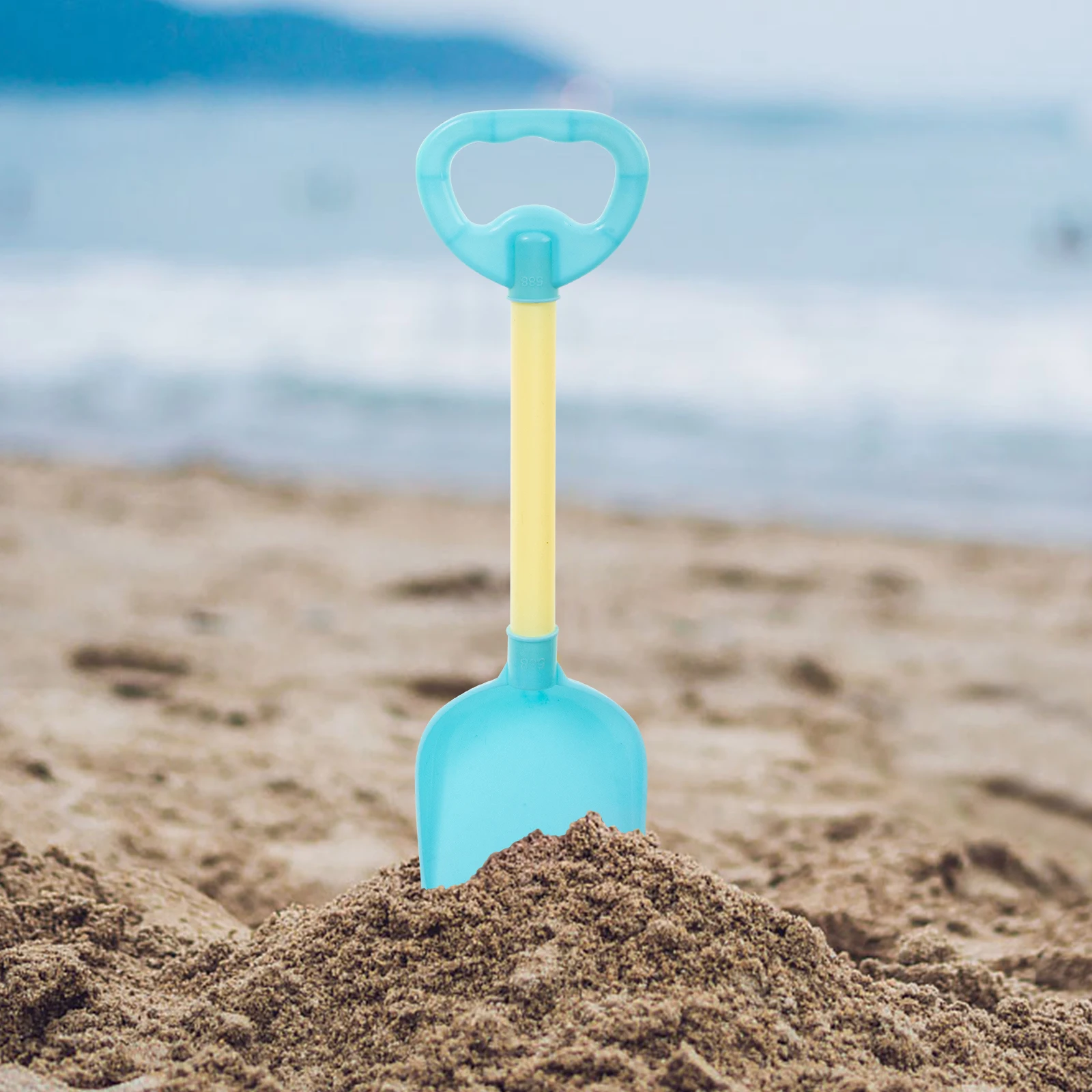 Juego de pala de arena para niños, juego creativo ligero y colorido para playa, regalo de fiesta, parque infantil de piscina, 8 Uds.