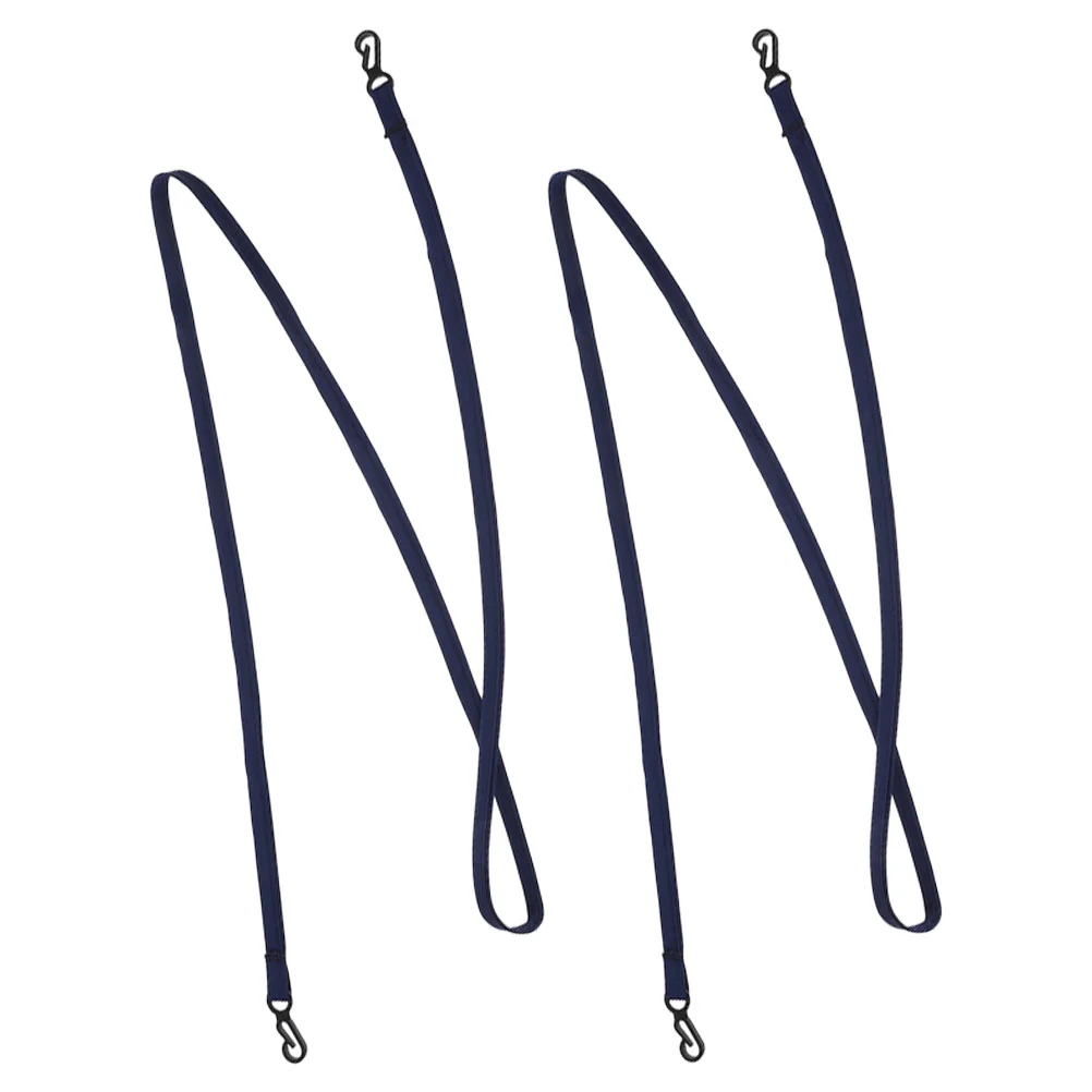 2 uds cinturón guante cordón Clips elásticos verde bebé manopla niño correa acoplable azul marino