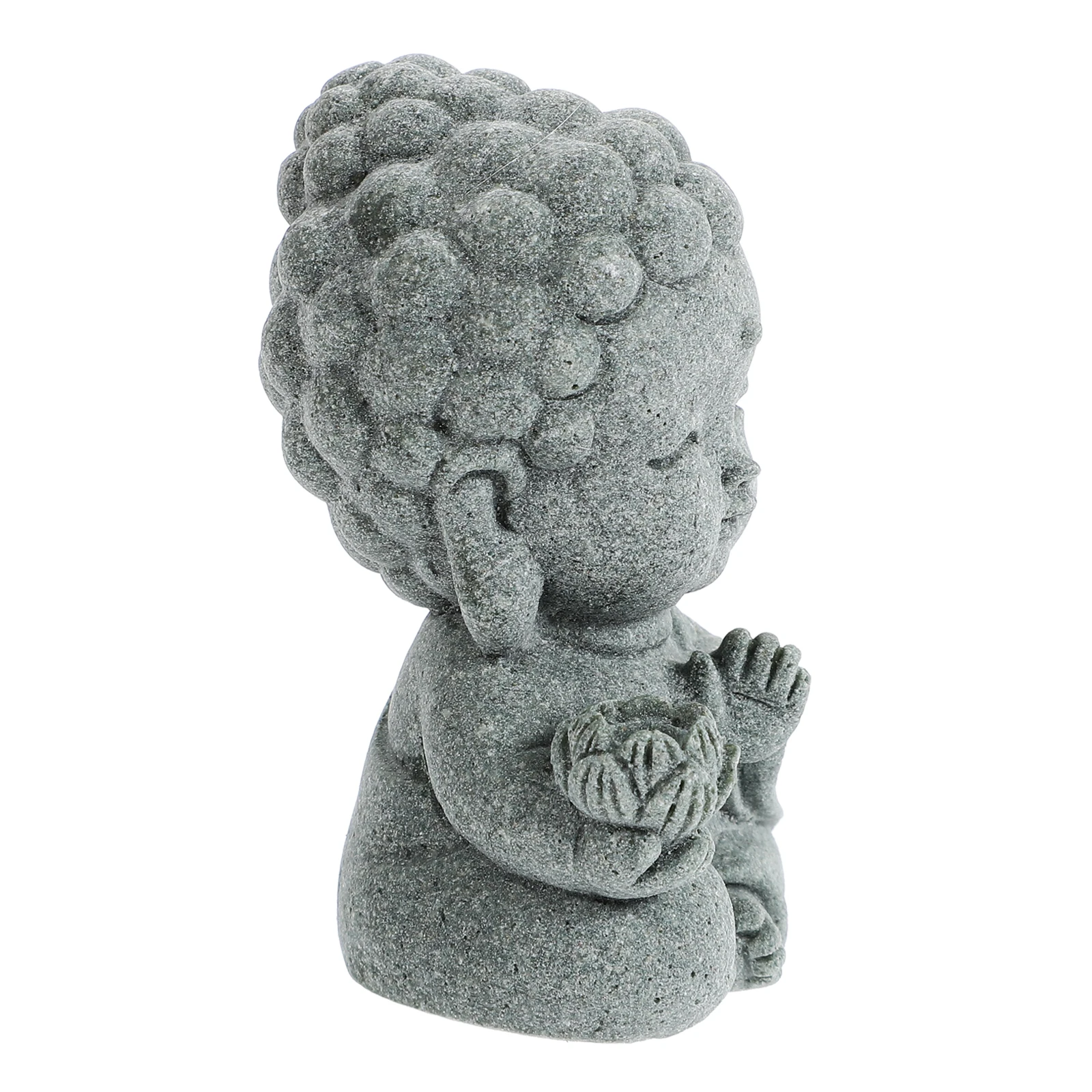 

Buddha Statue Ornament Decoration Fish Tank Landscape Stone Small s Resin Car Dashboard For Home