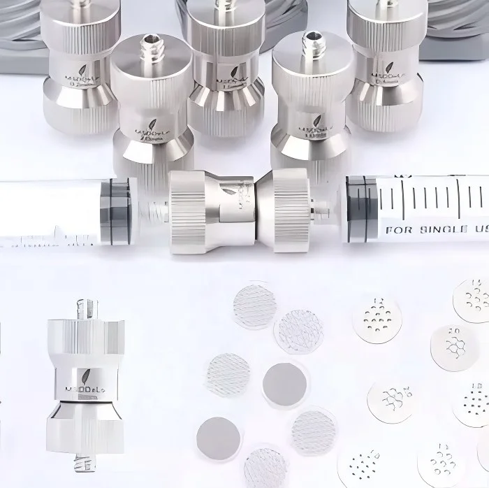 CE Nano Fat Converter Professional Kit | Manual Stainless Steel Liposuction Autoclavable 40% Cell Viability For Fat Grafting