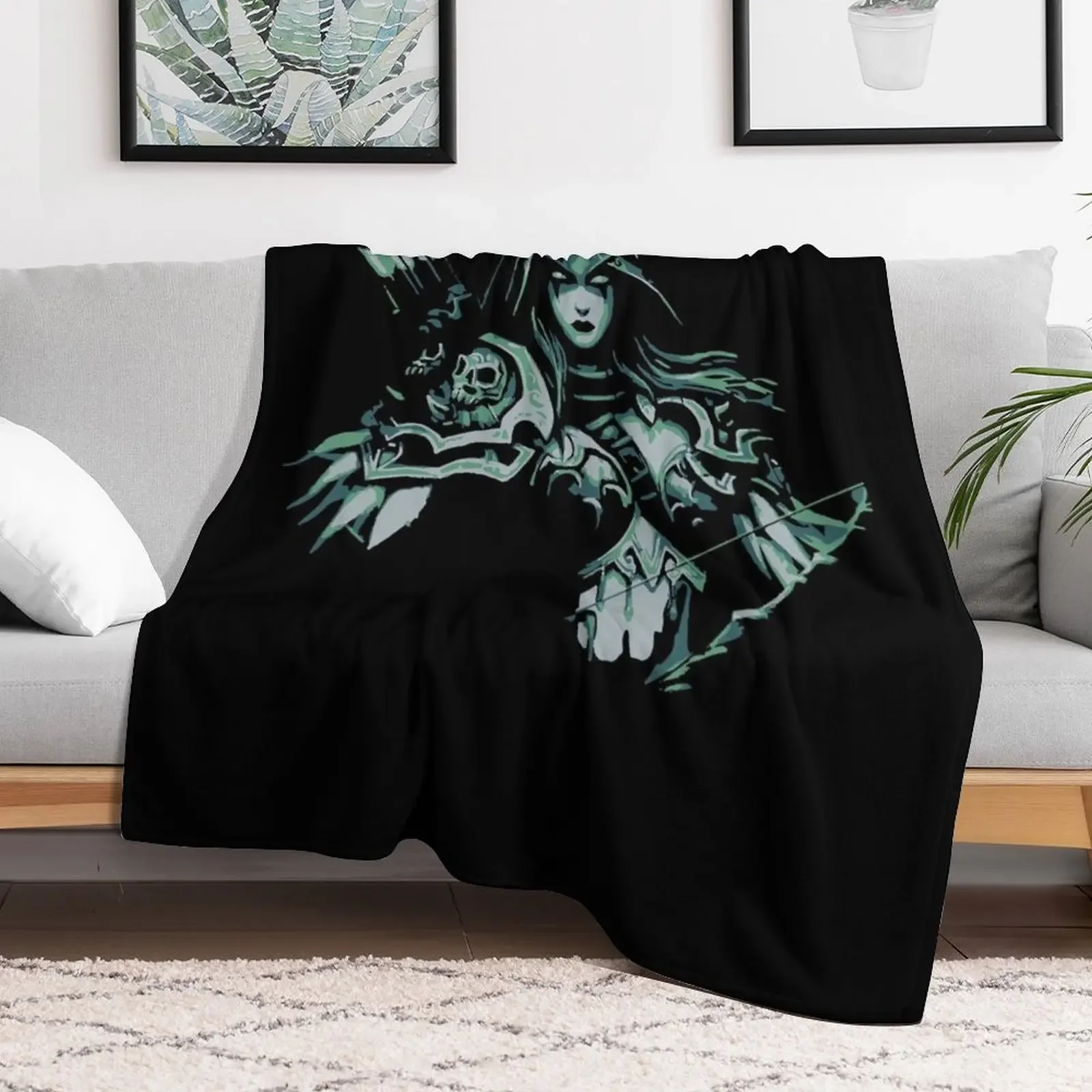 Sylvanas Windrunner Throw Blanket Heavy Soft Softest Summer Blankets