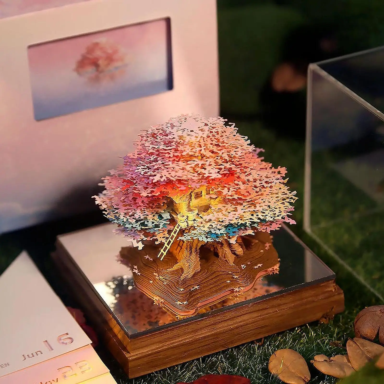 

Календарь-ежедневник 2025: Набор для творчества с вырезкой из бумаги, отрывные листы для заметок, практичный набор для дома, семьи и школы