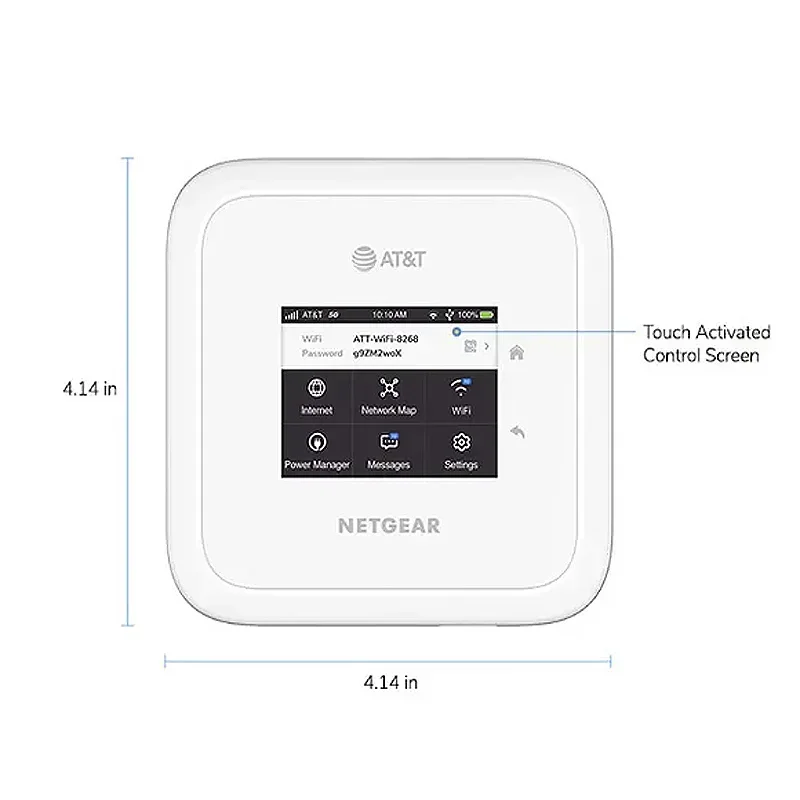 Маршрутизатор Netgea M6 MR6110 Разблокированный беспроводной Wi-Fi-маршрутизатор 5G Мобильная точка доступа Wi-Fi-маршрутизатор Порт Ethernet (бывший в употреблении, 95% новый)