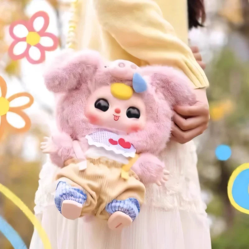 

Baby Three Diary Series 400 V2 Jumbo Mystery Charming Plush Blind Box Art Toy Collectible Display Gift Her Birthday Surprise toy