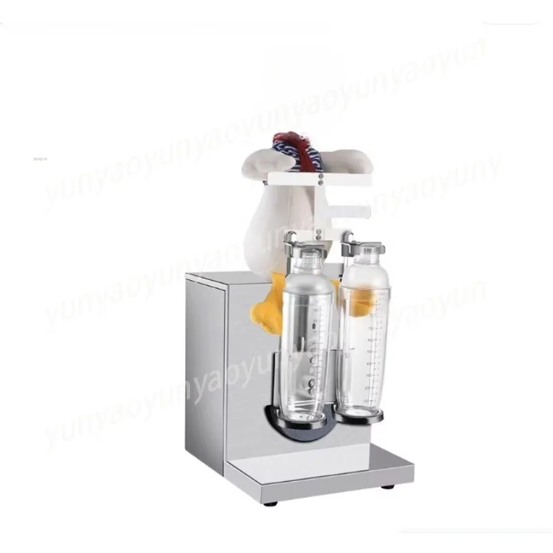 Silent Double Head Milk Tea Shaker 1000ML Shek Cup Uniform Sway for Beverage Shop