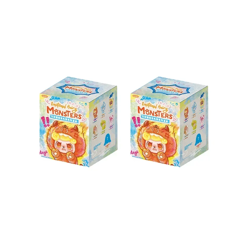 In Stock Q.KID Emotional Hairy Monsters Series Vinyl Blind Box