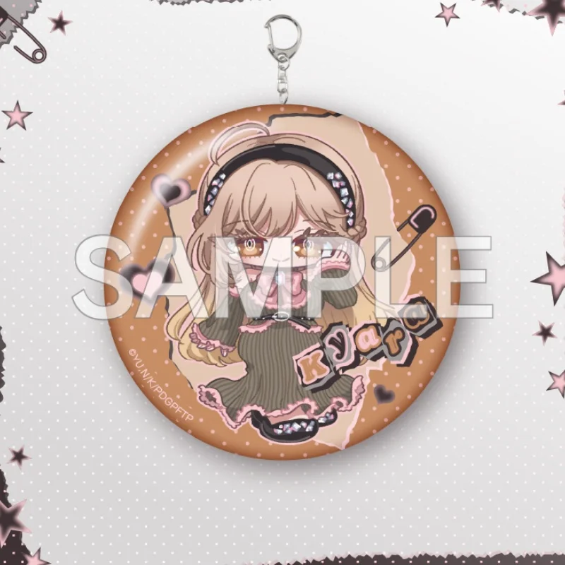 Anime Game Playing Death Games to Put Food on the Table6CM Circle Acrylic Pendant Keychain Yuki,Hakushi,Airi,Beniya FACTORYSTORE