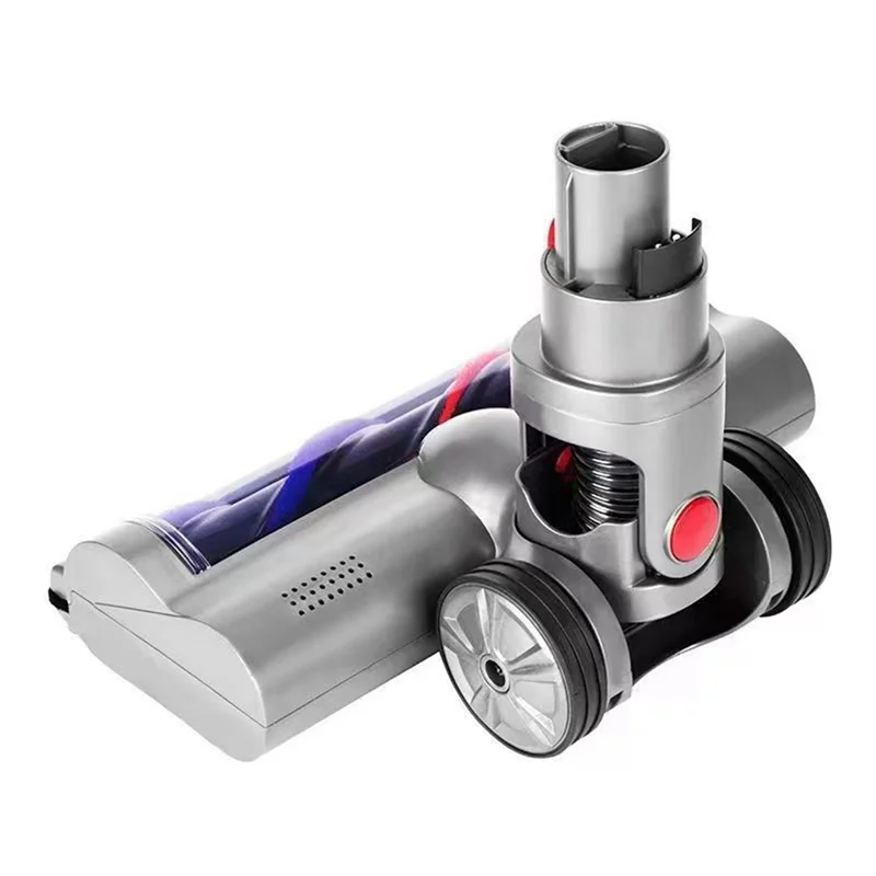 9M-For Dyson V15 V11 V10 V8 V7 الأرضيات الصلبة اللاسلكية عصا المكانس الكهربائية مع المصابيح الأمامية LED رأس فرشاة الأسطوانة الناعمة