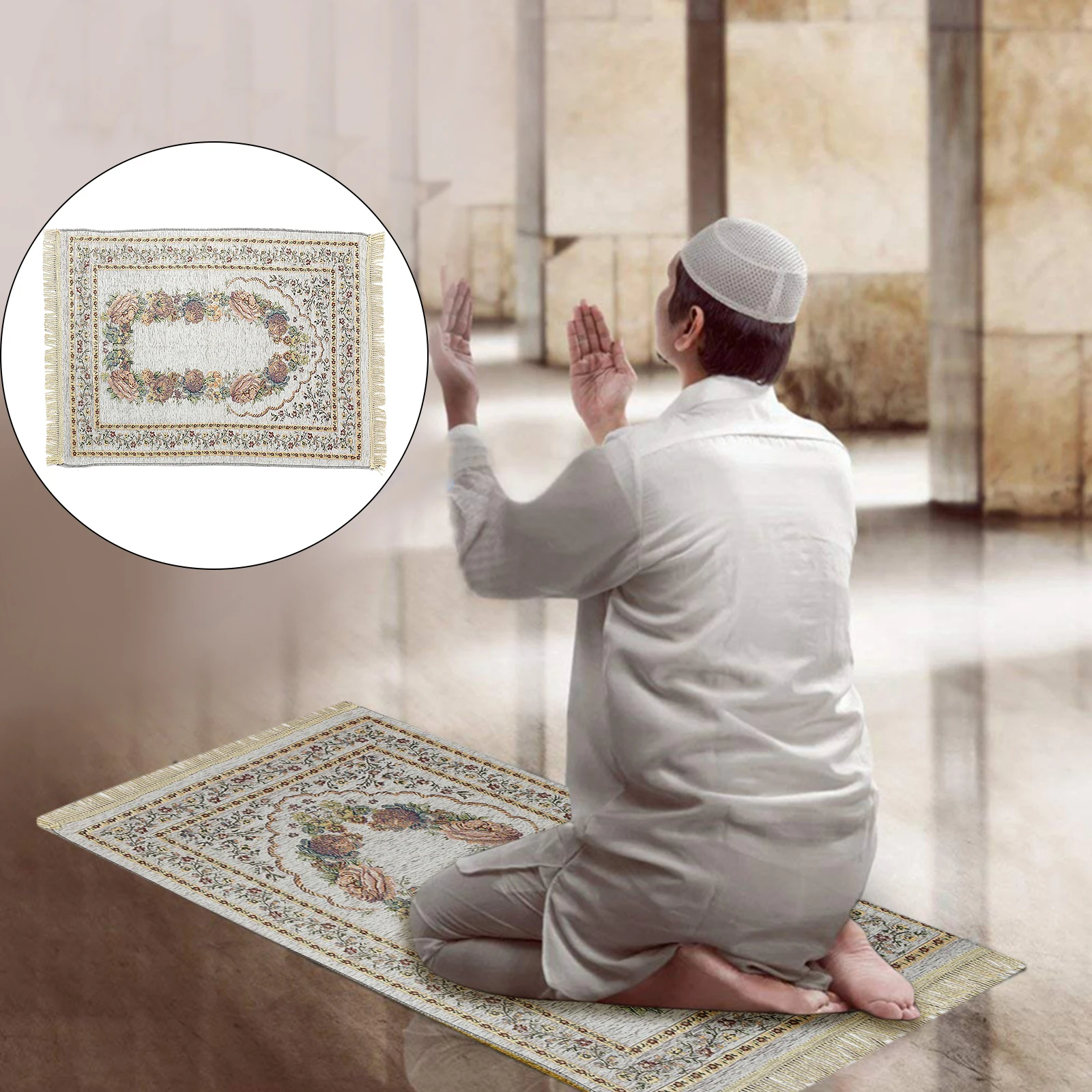 Thoải Mái Hồi Giáo Cầu Nguyện Hồi Giáo Thảm Ramadan Thảm Trang Trí Nhà Sàn